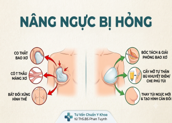 Nâng ngực bị hỏng: Dấu hiệu, nguyên nhân và giải pháp chuẩn y khoa